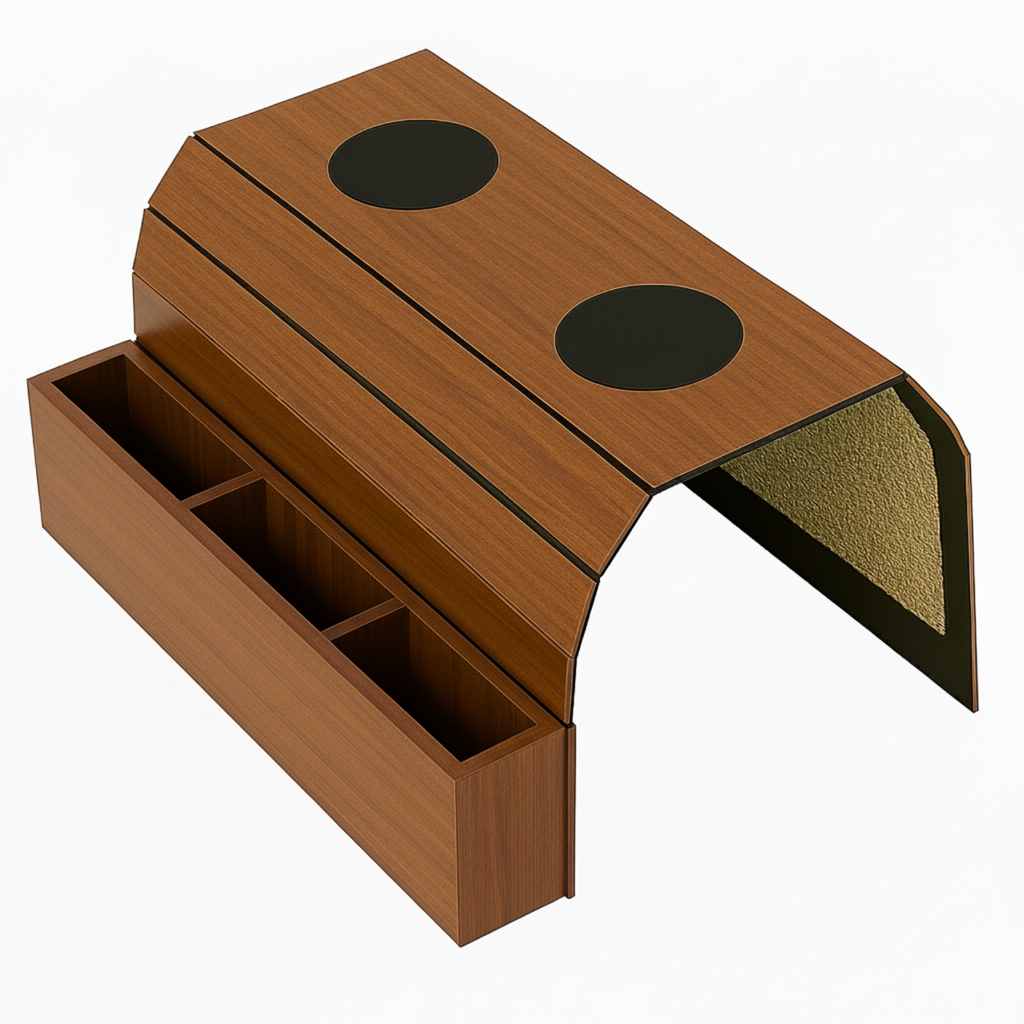 Sofatablett Armlehne – Couch Tablett Ablage flexibel Sofa Butler Organizer