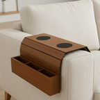 Sofatablett Armlehne – Couch Tablett Ablage flexibel Sofa Butler Organizer